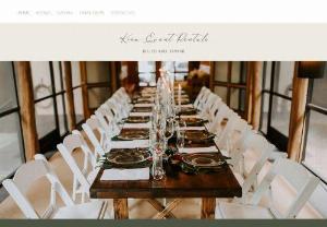 Kona Event Rentals - We provide beautiful, great quality farm tables and chairs to the Big Island of Hawaii. Based in Kailua Kona, we deliver island wide. Perfect for your wedding, party or special event.