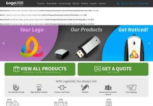 LogoUSB - We provide your company's logo printed on flash drives that come in various form factors such as keys,  bank cards,  pens,  lanyards,  and bracelets.