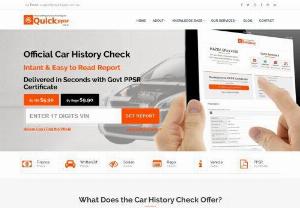 Car History Check - Generally,  people who are buying or selling a car for the first time are ignorant about technical specifications. If you do not have much knowledge of automobiles,  then you are strongly recommended that you get a car history check carried out.