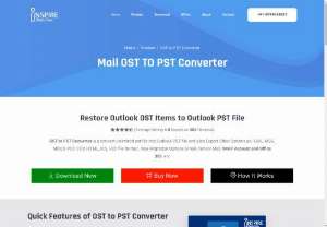 Free OST to PST Converter - IDC OST to PST Converter software is best tool with advance features, It's provide free demo version. You can recover easily your damage OST file into PST file. 