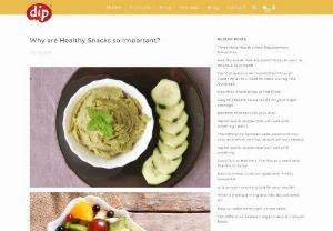 Why are Healthy Snacks so Important? - Not all Healthy snacks are fruits and vegetables; Believe it or not, Snacking is a very important part of a healthy diet because it helps satisfy your hunger between meals & can boost your energy levels while further lowering the chances that you will binge eat. Many people stay away from 'snacks' because they are afraid that eating these will lead to weight gain. Another misconception, is that Healthy Snacks 'don't taste as good ',can offer you with many health benefits while being mouthwaterin