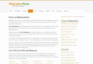 List of Forts in Maharashtra | Maharashtra Forts of Shivaji Maharaj - Maharashtra Tourism - Read Story of Maharashtra from its own words. Information about Maharashtra,  History of Maharashtra,  Cuisine,  Culture,  Travel Guide and more