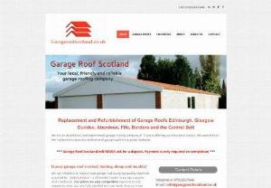 Garage Roof Scotland - Garage Roof Scotland is an established and experienced garage roofing company offering a professional service. We specialise in the replacement and refurbishment of garage roofs throughout Scotland. We are also SEPA licensed to remove and dispose of asbestos garage roofs safely.