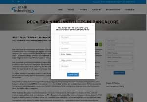 PEGA Training in Marathahalli - Best PEGA training institute Ecare technologies in Marathahalli, Bangalore provides real-time and placement oriented PEGA training in Bangalore. Ecare technologies provide the Best PEGA training courses in Bangalore. Ecare PEGA training course content which is designed from basics to advanced levels. 