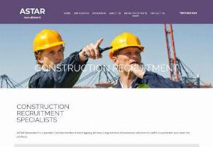Construction Recruitment Specialists, Australia & New Zealand - ASTAR Construction Recruitment: The construction recruitment specialists across Australia/ NZ. Call One Of Our Consultants Today 1300 562 562