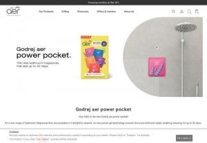 Buy Aer Pockets Online with 6 Amazing Fragrances by Godrej Aer. - Godrej Aer - Find the best air freshener for bathroom with unique slim gel technology in 6 amazing fragrances - Violet.Valley.Bloom; Morning.Misty.Meadows; Bright.Tangy.Delight; Fresh Lush Green and Petal Crush Pink.
