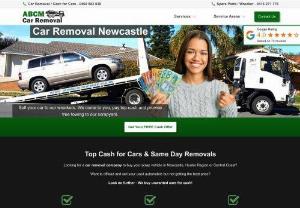ABCM Car Removal - ABCM Car Removal provide fast and efficient car removal and scrap metal recycling services. Based in Newcastle we cover surrounding suburbs,  the greater Hunter region and the Central Coast. Have an old,  unwanted or accident damaged vehicle? Give us a call. Not only will we come and remove your vehicle (often the same day) we will also pay you instant cash.