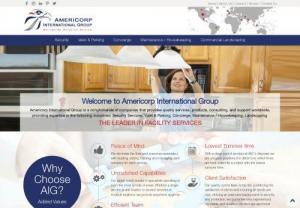 Americorp International Group - Americorp International Group is a leading Company that provides facility services,  mining,  petroleum,  logistics,  technology,  construction and development in Woodland Hills,  California.