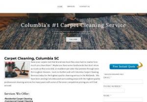 Columbia Carpet Cleaning Services - Columbia Carpet Cleaning Services provides the highest level professional carpet cleaning services in the Midlands. 