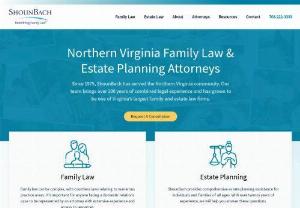 ShounBach - ShounBach has 40+ years of experience handling divorce or domestic matter. ShounBach is one of the largest law firms dedicated solely to Family Law in Virginia. We have the experience to advocate effectively. To make an appointment Call our northern Virginia divorce lawyers at 703-222-3333.