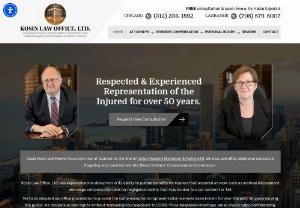 Chicago Workers' Compensation Lawyers - We are a trusted Chicago workers' compensation lawyers to many trade organizations and unions throughout Chicagoland and Cook County - call today for help! We work hard to secure the MAXIMUM compensation amount on every case we handle.