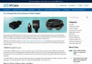 Your Ultimate Fact Check Sheet to HDMI Cables! - We use HDMI cables for different purposes. But there are some myths and misconceptions that we often tend to believe as they are fed into us. Go through this post and find out where you might be going wrong with your beliefs.
