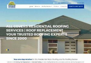 All Covers Residential Roofing Services Salisbury - All Covers Roofing Services are your trusted roofing experts since 2000 and can help you with maintenance free residential roofing solutions, Colorbond Roofing, Re Roofing, Roof replacement and Colorbond guttering services with a complete peace of mind. While choosing the materials and design of the roofs, safety as well as looks is equally important. 
