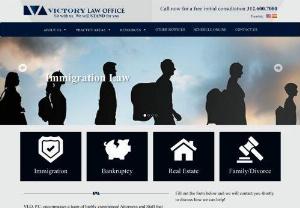 Victory Law Office - We offer affordable best high-quality legal services online. Call 312.600.7000 for a free initial consultation to discuss legal solution tailored to your needs.