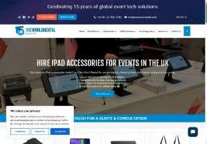 Screenshot of Accessories for IT Rentals Across Canada