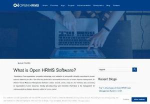 What is Open HRMS Software? - Persistency of an organization, competitive advantage and realization of extra profit are directly proportional to human resource balancing in a firm. One of the key factors for a successful business run is the human resource management. An efficient Human Resource Management Software collects, records, stores, analyze and retrieve data concerning an organization's human resources, thereby providing with timely and diversified information to the management for making qualitative strategic decisi