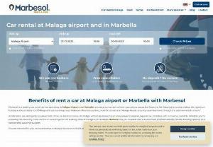 Car hire in Malaga Airport and Marbella | Marbesol ® - Best Car hire in Malaga with Marbesol ✅ The most reliable car rental services in Malaga Airport and Marbella ✅ ¡Book now to get cheap price!