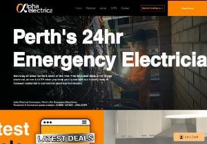 Alpha Electrical Contractors - Alpha Electrical Contractors is a leading provider of residential,  commercial,  industrial and marine electrical services in Perth. All our staff are fully licensed grade A electricians.