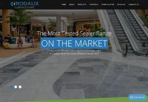 Rodaux surface care - Rodaux Surface Care manufactures sealing and cleaning products for both natural stone and man-made surfaces. The application of Rodaux Surface Care products protects surfaces, thus lengthening their life span and durability.