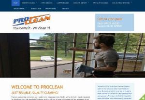 Proclean Cleaners Ltd - Proclean is an experienced cleaning company working across Tayside. Proclean Cleaners Ltd Unit 1 Inveralmond Road Perth PH1 3TW 01738 628355