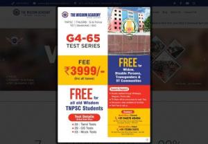 The Wisdom Academy - Find shortcuts to remember facts and figures,  top techniques to succeed in competitive exams with Best TNPSC coaching in Chennai.