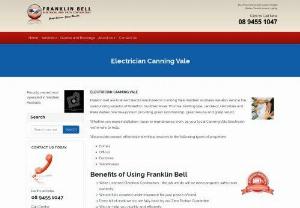 Electrician Canning Vale - Franklin Bell are fully licensed and insured electricians based in Canning Vale,  Western Australia.