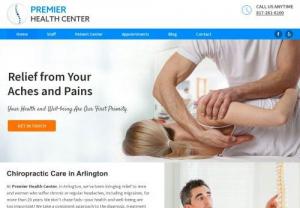 Chiropractor for Car Accidents, Work Injury, Sports Injuries in Arlington - Get relief from injury, aches & pains from Dr. Gittiban at Premier Health Center. We provide top quality Chiropractic Care in Arlington, Texas.