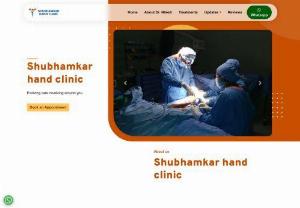 Best Hand Surgeon | Shubhamkar hand clinic | Dr Nilesh Darawade - We specialize in providing quality services in Orthopaedics,  Hand Surgery and Micro Surgery in Kothrud,  Pune. Highly skilled,  experienced and specialist by training Dr. Nilesh Darawade strives to offer best & consistent patient care services. Some of our treatments and procedures include Reconstruction of fingers,  Treatment of tendinopathies,  Postburn Deformities,  Tumors of hand,  Tendon Transfers,  Paediatric Hand Disorders,  Wrist disorders and Treatment of nerve injuries.