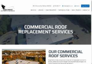 Eagle Rivet Roof Services Corporation - We are the full service roofing company that specializes in commercial,  industrial,  institutional and roof maintenance services. For decades the craftsmanship of Eagle Rivet Roof Services Corporation has withstood the scrutiny of thousands of satisfied customers.