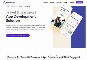 Taxi Booking App - Travel & Transport App Development - RipenApps is proud to be the leading travel and taxi booking app development company in India,  USA and UAE. Our creative team provides responsive and custom design solutions for web,  mobile applications. RipenApps houses a dedicated squad of Android and iOS app developers and offering innovative mobile app development services.