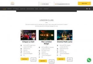 Table Booking and Guestlist Service in London | VIP Tables London - Discover and book with us the best bars, pubs, clubs, restaurants and events in London.We have personal concierge managers for you.