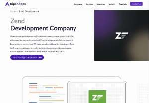 Zend Development Company - RipenApps is one of the renowned Zend Development companies,  headquartered in India,  catering high-quality Zend framework solutions worldwide. We possess the expertise to develop flexible,  result-oriented and innovative web-based app development.