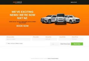Aerodrive Car Rental in New Zealand - Then Aerodrive Car Rental offers unique rental products & services. With wide range of car models from compact and economy vehicles to SUV type and minivans with comprehensive car accessories to make your trip more comfortable.  For more details, call + 64 9 6665113. 