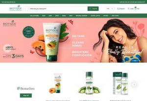 Biotique - Buy Ayurvedic Products Online - BIOTIQUE is synonymous with serious skin and hair care developed from Ayurveda. Biotique treatments do not cover up problems - they eliminate them. With 100% botanicals. No animal testing. Even the packaging is eco-friendly and recyclable.