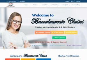 Baccalaureate Class - IB Tutor in Gurgaon - We are committed to provide best support and guidance to International Baccalaureate Students in Gurgaon and Delhi. Enroll for an IB Tutions for all the subjects