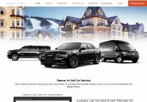 Denver to Vail car service - Eddie Limo offers the best Denver to vail car service and transportation guide also. Book your ride Now
