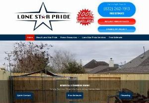 Lone Star Pride Fence - Lone Star Pride Fence Co. is your Texan proud fencing company designed to provide impactful fence work that you'll be pleased with for years to come. Our work speaks for itself.