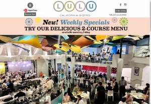 Lulu California Bistro - The Best Catering  Palm Springs Restaurant Week Menu Ever! Enjoy our Exceptional Five-Star, Four-Course Dinner. Great Dining with best restaurant, Palm Springs, CA
