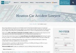 Houston Accident Attorney - McDonald Worley is a leading law firm with having a team of best-known lawyers. Their experienced and expert professionals can solve many of the complex cases like rear-end accidents, texting and driving, wrong way drivers and many more.