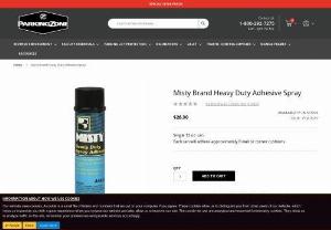 Misty Brand Heavy Duty Adhesive Spray - Our Misty Brand Heavy Duty Adhesive Spray adheres approximately eight wall cushions or eight corner cushions.