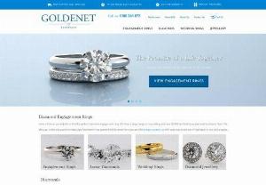 Diamond Engagement Rings | Diamond Wedding Rings Online | GoldeNet Australia - Buy stunning engagement and wedding rings in Melbourne from GoldeNet Australia. We house a wide collection of the best certified diamonds. Customise & design the perfect ring for your special day.