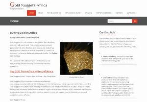 Gold Dore Bars For Sale In Africa - Gold Nuggets Africa is a leader in the dynamic field of selling gold dore bars and gold nuggets. This owner-operated company guarantees that every business deal