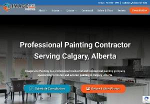 Image Line Painting - Image Line Painting delivers that painting quality you demand from other Calgary painters. Contact us and enjoy the difference !