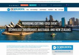 IT Rentals,  Tablet Rental AUS and New Zealand - Tablet Rental,  IT Rentals by OneWorldRental all across Australia for your Business Events and Seminars.