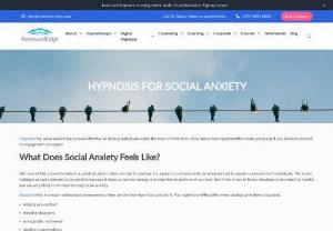 Hypnosis for Social Anxiety - Renewed Edge - Hypnosis for social anxiety has proved effective at helping individuals make the most of their lives. How many more opportunities could you grasp if you allowed yourself to engage with strangers?