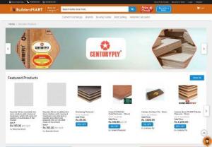 Buy Wooden Products Online, Plywood Price In Hyderabad -BuildersMART - Buy Wooden Products Online, Plywood Price In Hyderabad with different types of highest standards woods like Plywood, Flush Doors product & all accessories from best brands like Centuryply Plywood, Bison Panel, Kitply, Mayur Plywood, Virgo plywood online with the lowest price in Hyderabad, shipping free and CODavailable
