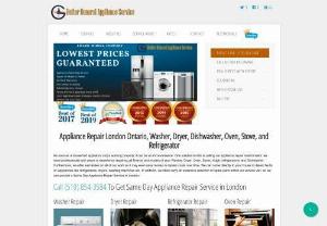 Appliance Repair London Ontario | Better General Appliance Services - Better General Appliance Services in London Ontario, provide home appliances repair same day service, including refrigerator repair, washer, dishwasher repair, oven repair, stove repiar, dryers repair, in lowest prices. call Roy (519) 854-584.
