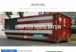 Dumpster Rental Dayton OH - We provide dumpsters to rent for construction and clean outs. We are located in the Dayton and Miami Valley. Call today at 937-634-7754 and we will get you setup with the dumpster you need.