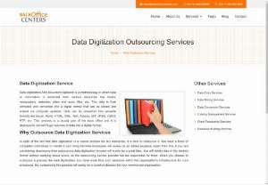 Outsourced Data Digitization Service Providers �(v)Wecare - (v)WeCare is comprehensive data digitization services provider that involves digitization of brochures, catalogs and white papers.