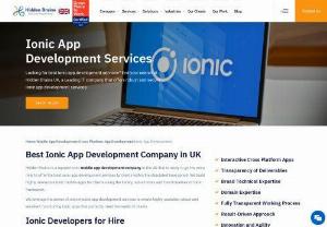 Ionic Application Development UK - Hidden Brains offers ionic application development services with their expert Ionic framework developers team you can get Apps according to your need.
